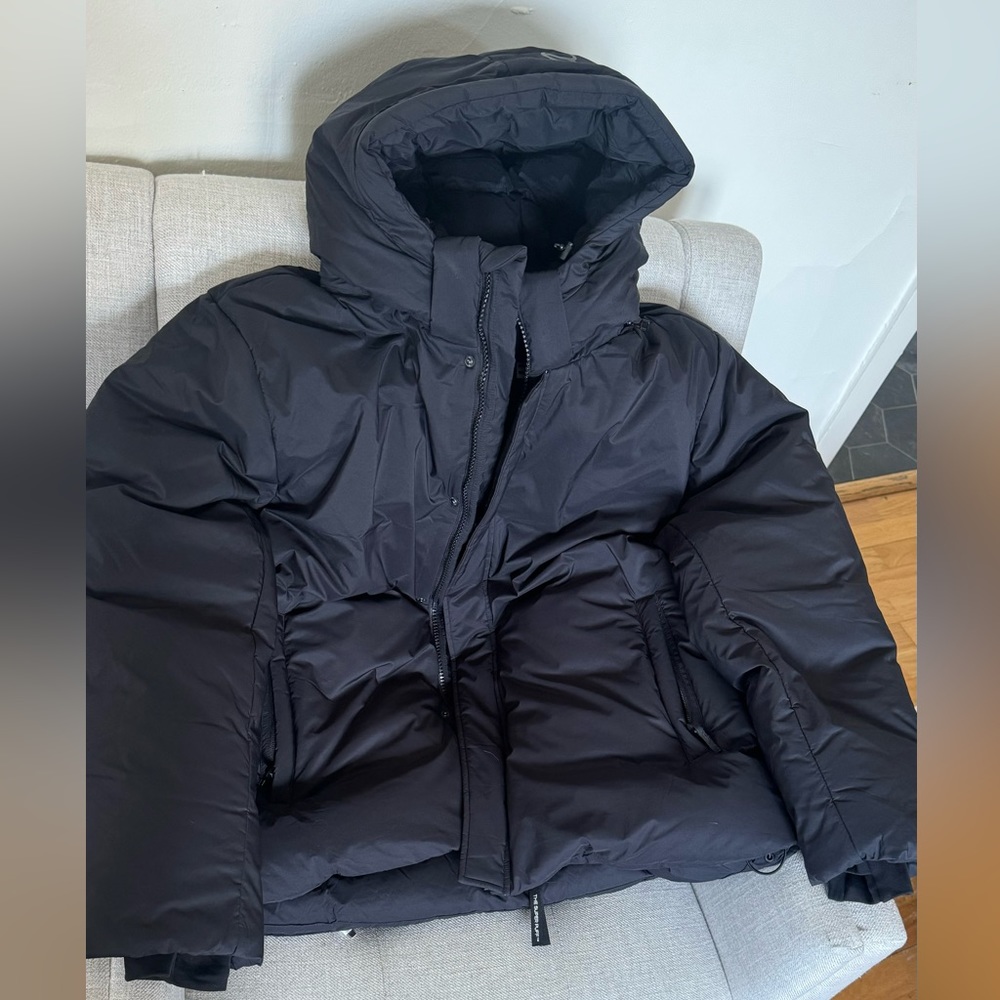 Aritzia Super One Puff, 2XL, Black, New with Tags